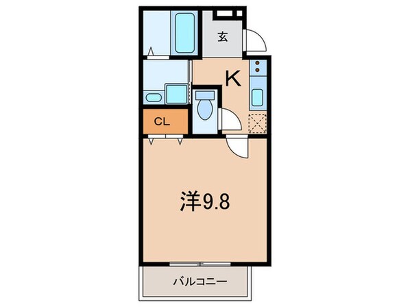 フジパレス大物公園Ⅱ番館の物件間取画像